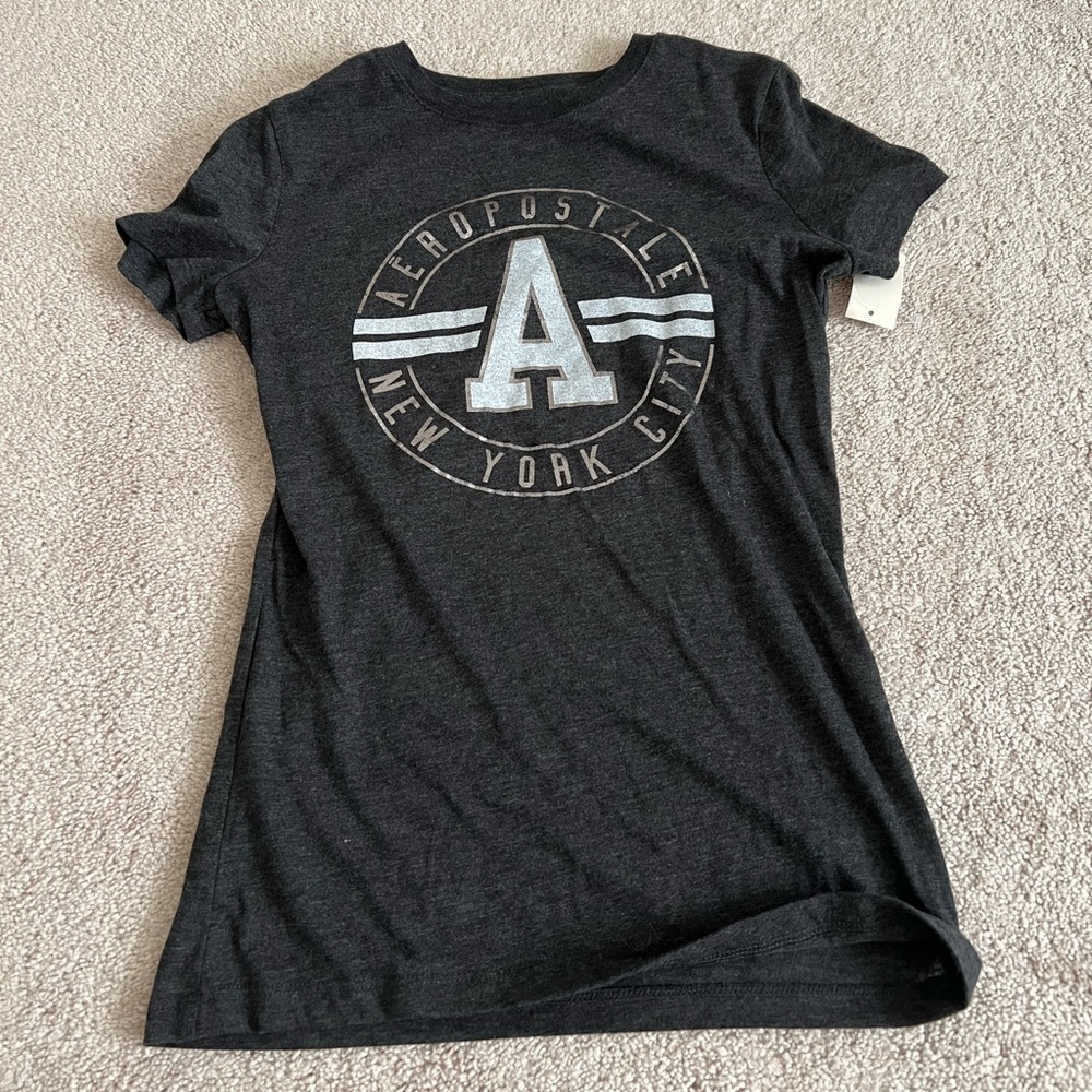 Aeropostale Grey Short Sleeve Tee